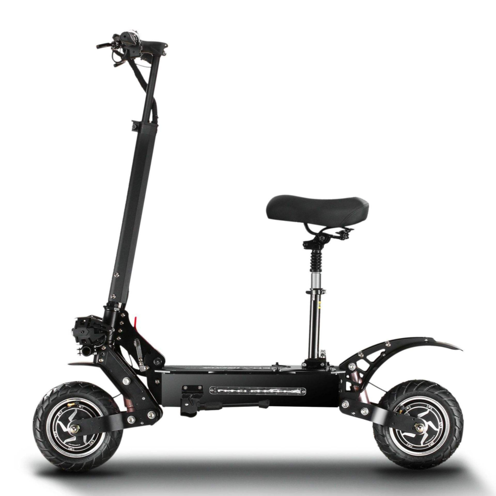 Customized 60V 6000W Off-Road Electric Scooter with Double Drive Smart Electronic Two-Wheel Car Battery