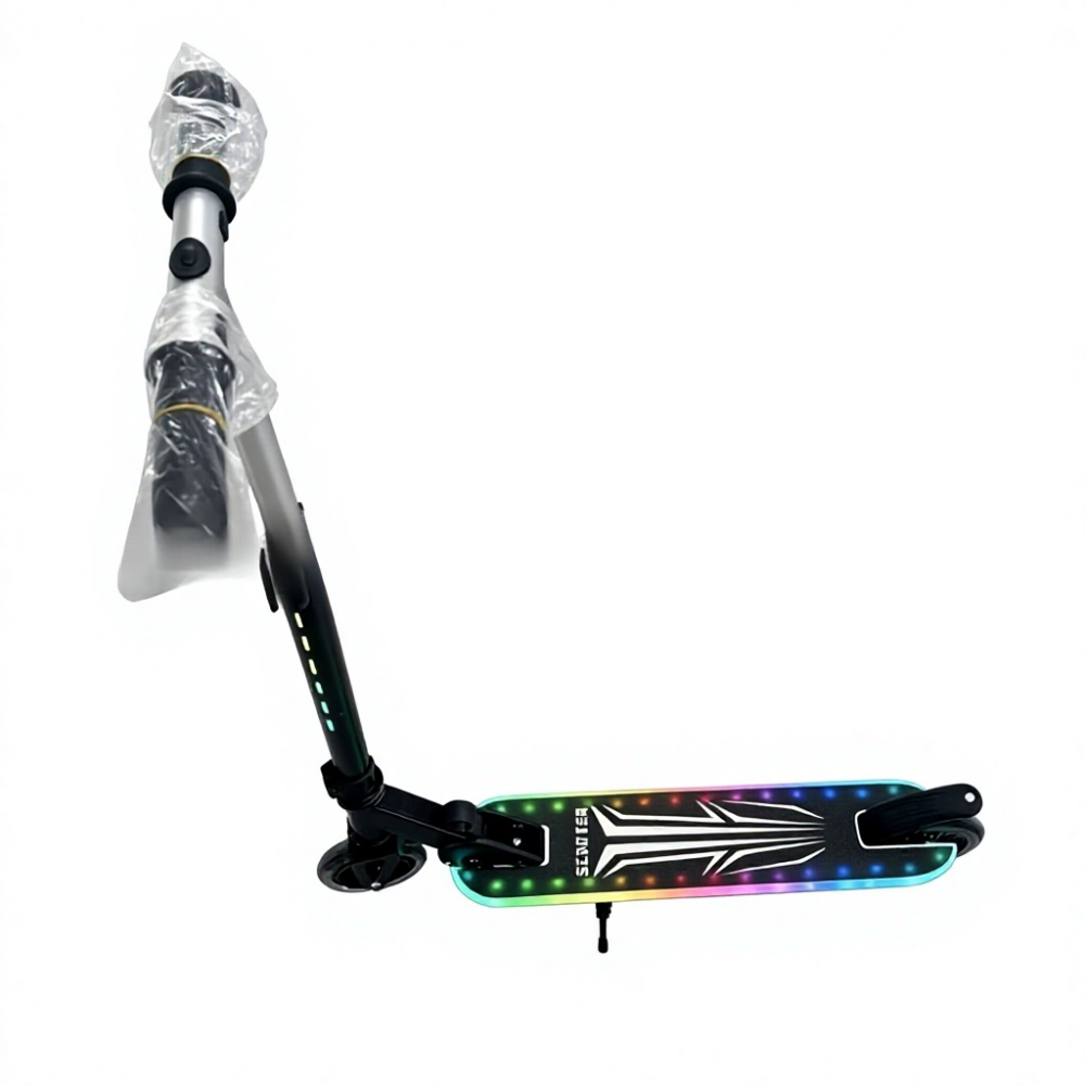 Two-Wheel Iron Frame Scooter, Cross-border New Model with Polyurethane Wheels for Kids Teens 6-12 & Adult Use