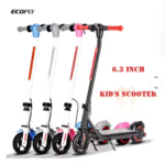 BLACK 24V Foldable Aluminum Mini Electric Scooter for Students Outdoor