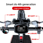 2026 off Road Two-wheel Electronic Electric Scooter Spain Warehouse 10 Inch Pneumatic Tire 500w 13ah Adult Foldable