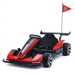 Yellow Dual Drive RC Drift Electric Go Kart All Ages Use