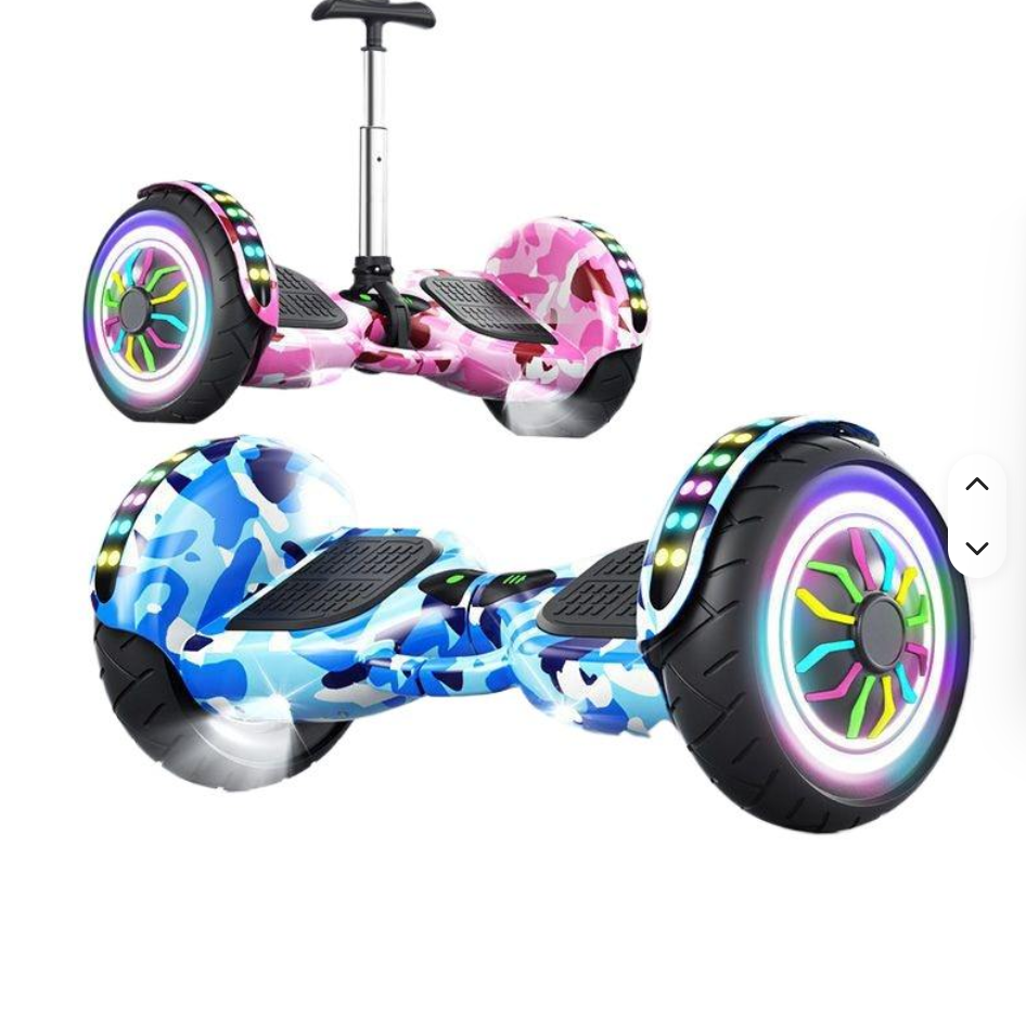 New Double Wheel Balance Scooter ABS Material 100kg Load for Kids & Adults
