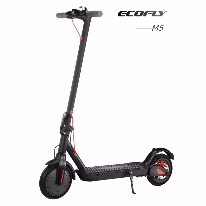 Overseas Warehouse 36V 10Ah 8.5 Inch Foldable Electric Scooter 350W Portable Adult Pedal Scooter Aluminum Alloy 21-30km/h Unisex