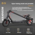 Overseas Warehouse 36V 10Ah 8.5 Inch Foldable Electric Scooter 350W Portable Adult Pedal Scooter Aluminum Alloy 21-30km/h Unisex