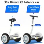 10-Inch for Hoverboard with 350W Motor Manual Control for Children and Adults Two-Wheel Balance Electric Car
