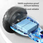 Electric Balance Scooter for Adults Children 6-15 350W Waterproof Lithium Battery 10-Inch Two-Wheel Aluminum Alloy 100kg Load