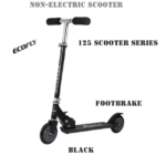 Red 125 SERIES 2 Foldable 2 Big Wheel Kids Iron Steel Scooter