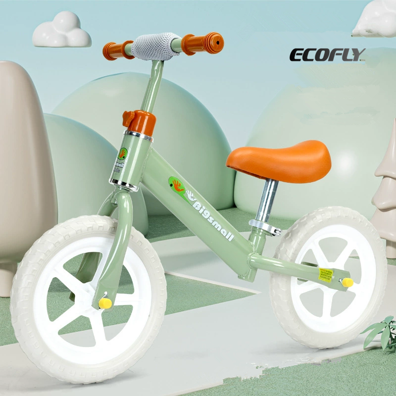 Outdoor Kids Balance Stroller Walker Scooter Lightweight Aluminum Frame 12" Wheels 30kg Load Height Adjustable